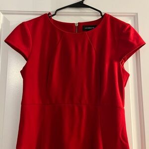 Liz Claiborne Red Midi Dress (unsold)